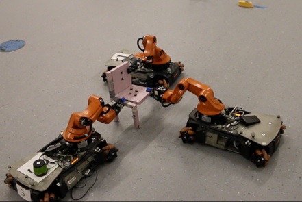 Reinforcement Learning for Multi-Mobile Manipulators Cooperation with Obstacle Avoidance